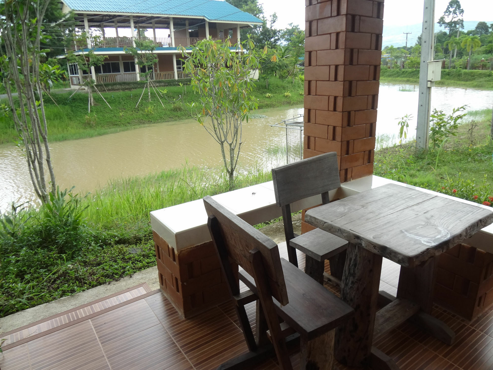 I Din Lake View Resort Nakhon Nayok Exterior photo